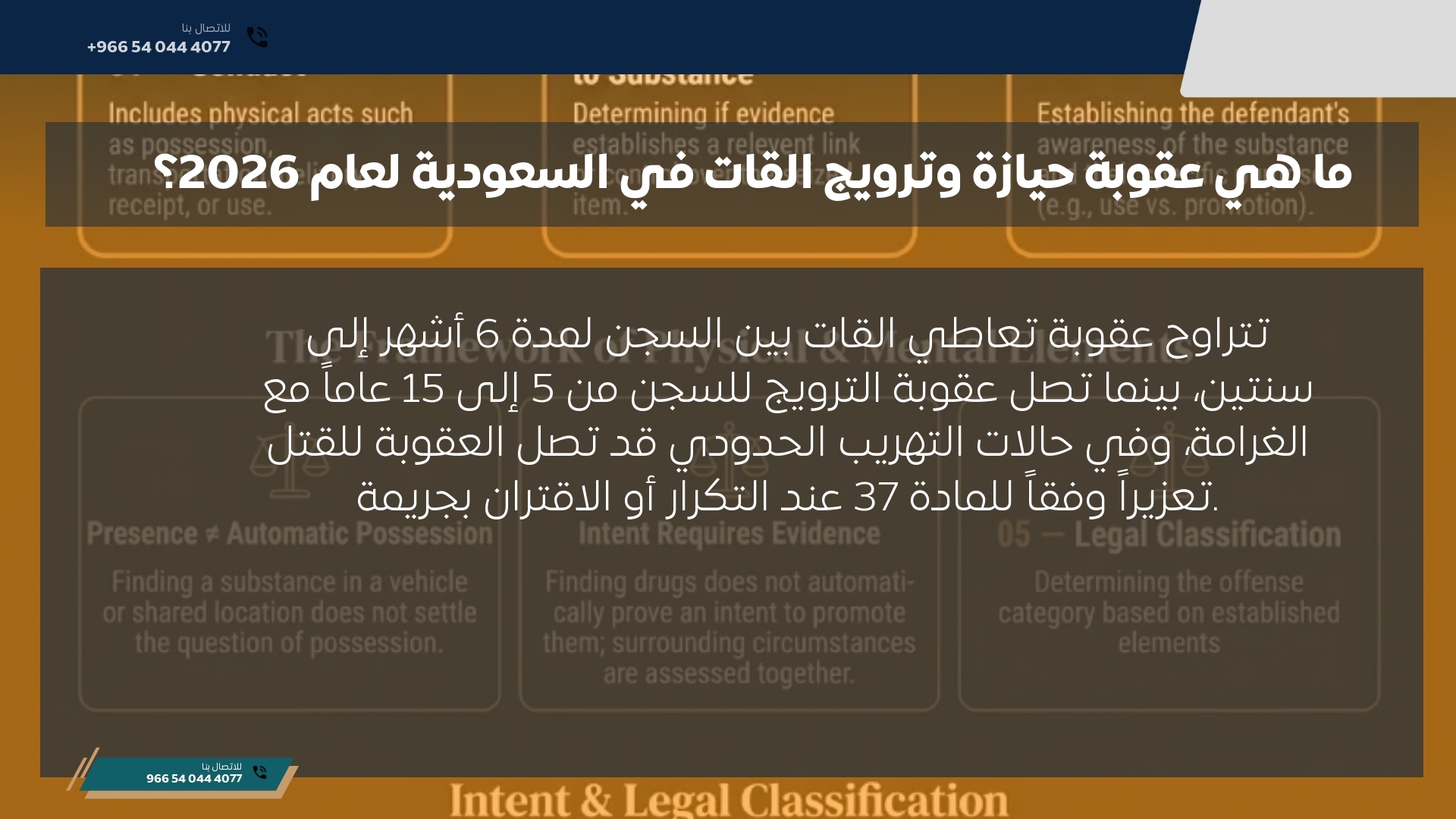 ما هي عقوبة حيازة وترويج القات في السعودية لعام 2026؟ ما هي عقوبة حيازة وترويج القات في السعودية لعام 2026؟